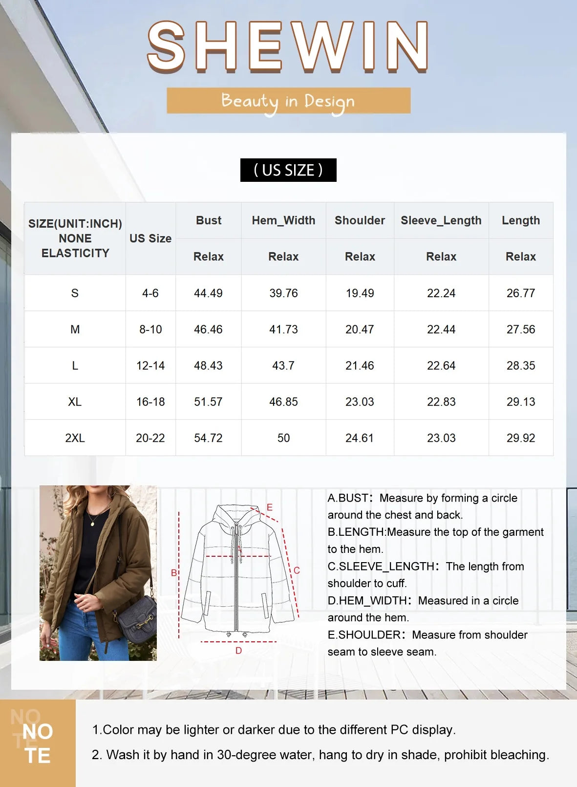 Full Zipper Puffer Jacket for Women Cropped Hooded Puffer Coat Winter Warm with Pockets Petite