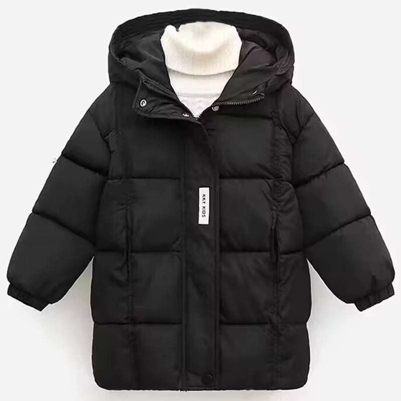 Boys Winter Coats & Jacket Kids Zipper Sport Jackets Fashion Patchwork Thick Winter Jacket Boy Girls Winter Coat Kids Clothes