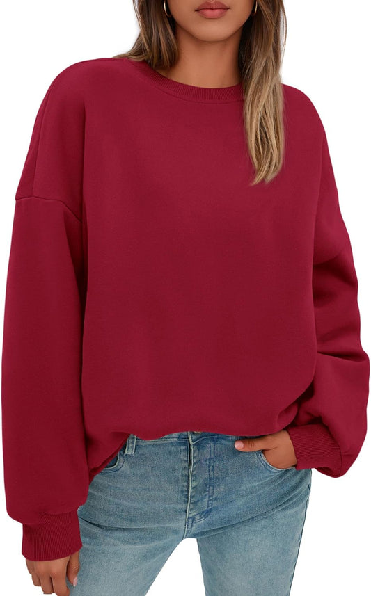 Womens Oversized Crewneck Sweatshirt