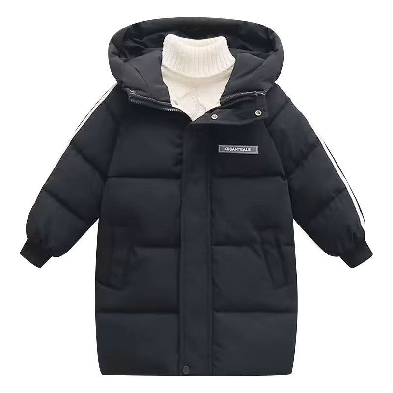 Boys Winter Coats & Jacket Kids Zipper Sport Jackets Fashion Patchwork Thick Winter Jacket Boy Girls Winter Coat Kids Clothes