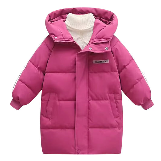 Boys Winter Coats & Jacket Kids Zipper Sport Jackets Fashion Patchwork Thick Winter Jacket Boy Girls Winter Coat Kids Clothes