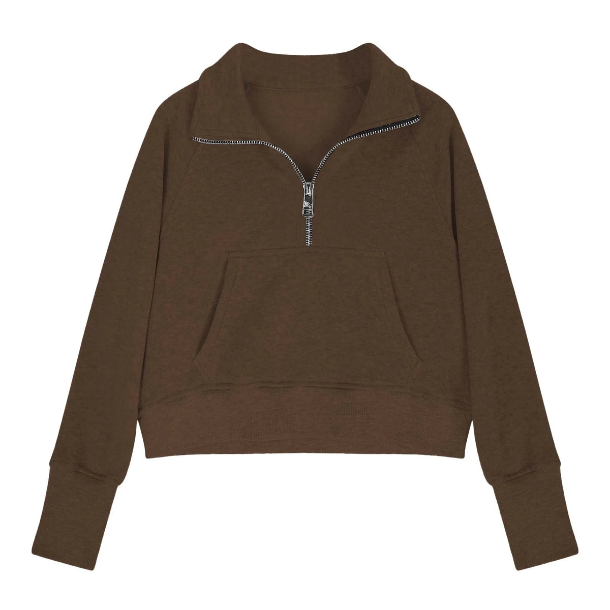 Girls Half Zip Sweatshirt Fleece Pullover Sweatshirts Fall Winter Clothes for Teen Girls Thumb Hole for 5-14 Years