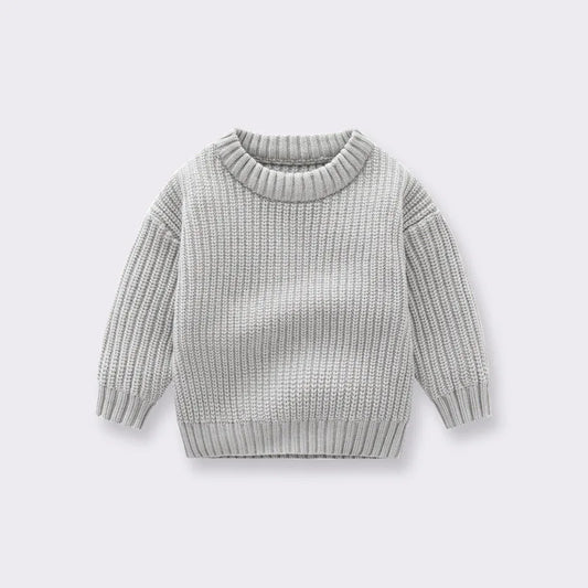 Childrens Clothing Baby Sweaters Baby Boys and Girls Loose Knit Jackets for Autumn and Winter Winter Casual Cotton Sweater