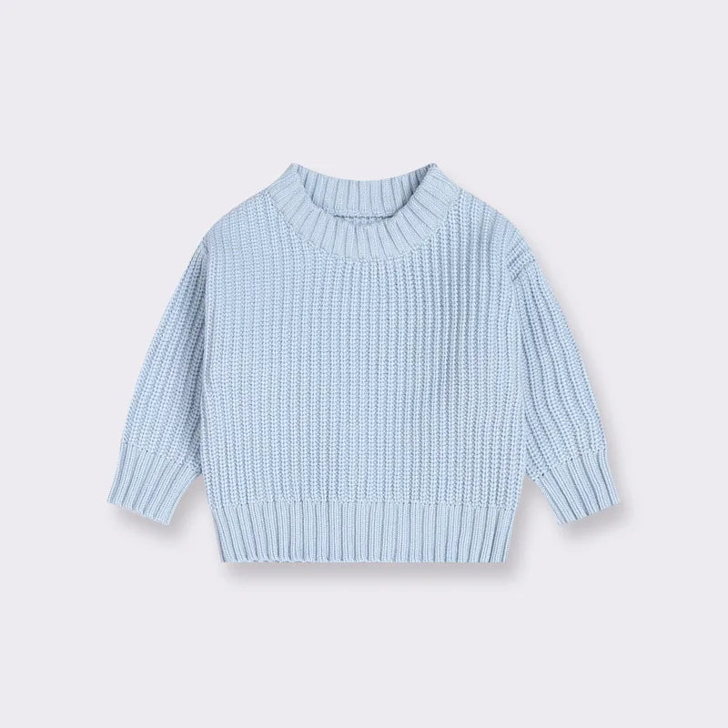 Childrens Clothing Baby Sweaters Baby Boys and Girls Loose Knit Jackets for Autumn and Winter Winter Casual Cotton Sweater