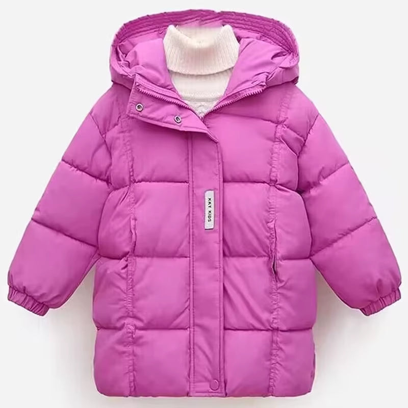 Boys Winter Coats & Jacket Kids Zipper Sport Jackets Fashion Patchwork Thick Winter Jacket Boy Girls Winter Coat Kids Clothes