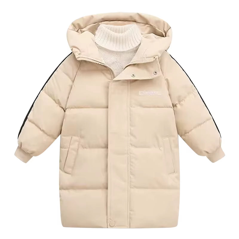 Boys Winter Coats & Jacket Kids Zipper Sport Jackets Fashion Patchwork Thick Winter Jacket Boy Girls Winter Coat Kids Clothes